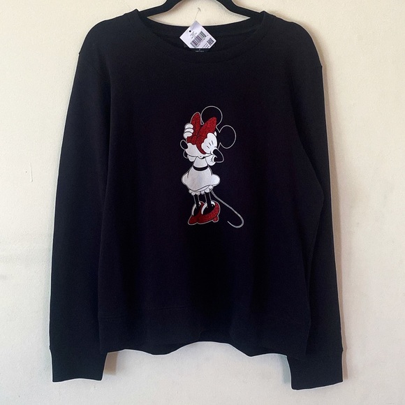kate spade Sweaters - Kate Spade X Glitter Minnie Mouse Sweater♥️